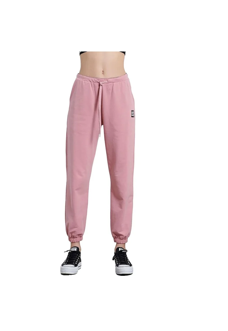 Pantaloni sport  Bumbac, Roz,