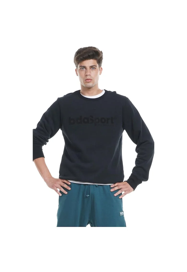 Bluza  barbati, imprimeu mare pe piept, croiala regulata, 100% bumbac