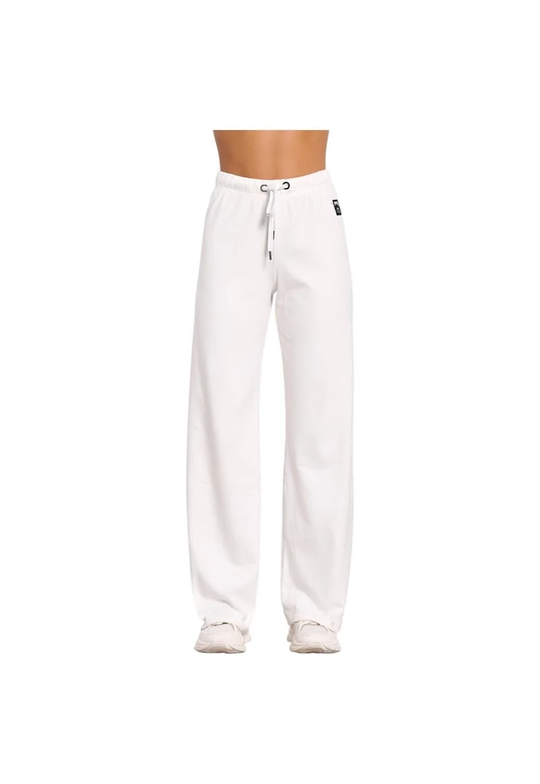 Pantaloni sport dama 1242-901400,  Poliester, Alb