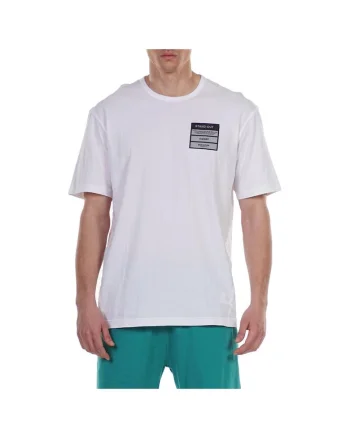 Tricou sport barbati  alb, bumbac