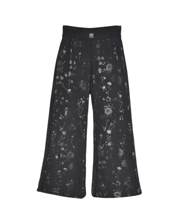 Pantaloni sport dama 1242-906500,  Bumbac/Poliester, Negru