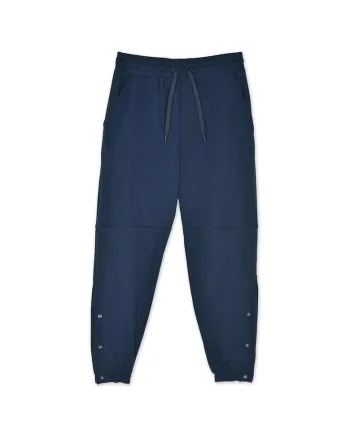 Trening sport barbatesc  jogger, talie elastica, 2 buzunare, bleumarin, bumbac 70%