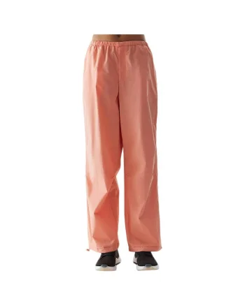 Pantaloni sport dama WSS24TTROF643, 4F, Bumbac, Portocaliu