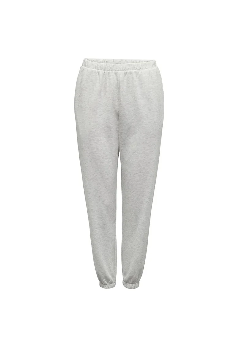 Pantaloni sport dama 15307788,  Bumbac/Poliester, Gri,