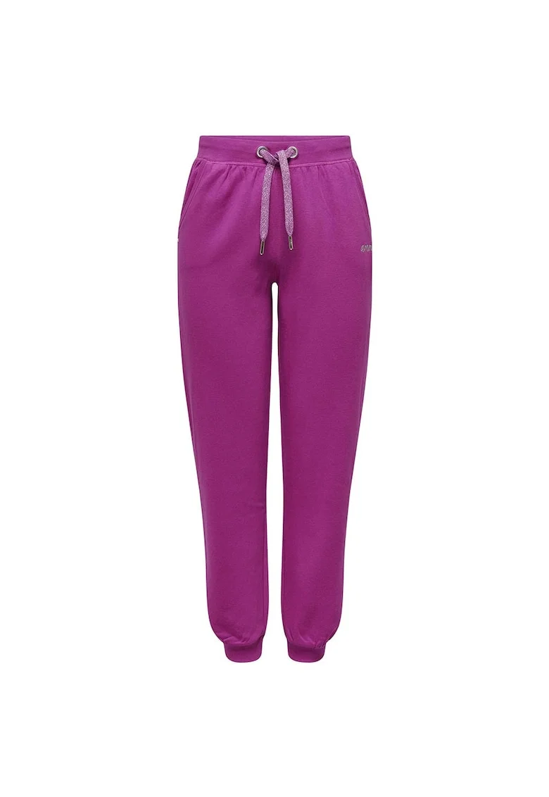 Pantaloni sport dama 15307778,  Bumbac/Poliester, Roz