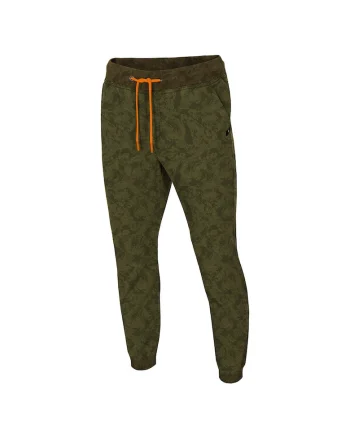 Pantaloni sport barbati  talie ajustabila, bumbac/elastan, kaki,