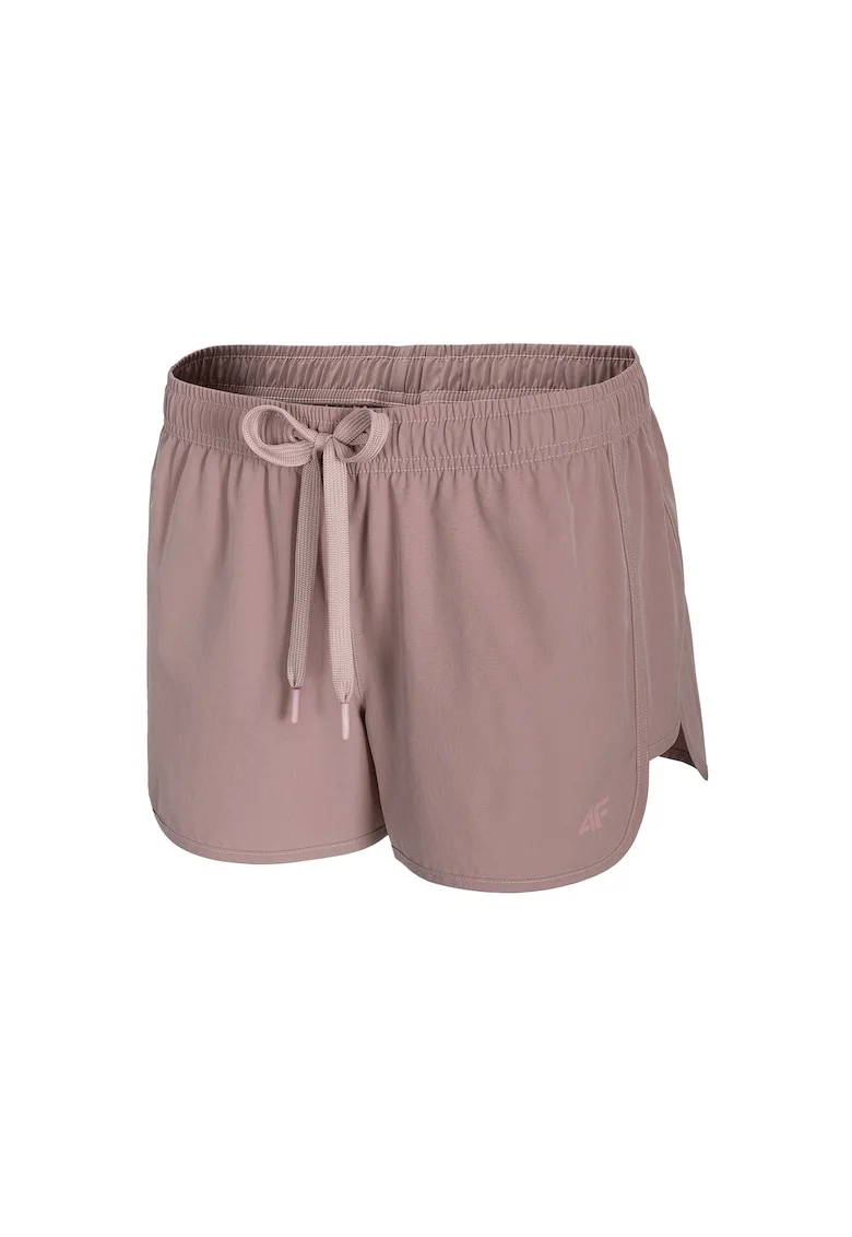 Pantaloni scurti fitness pentr femei,  , roz pudra