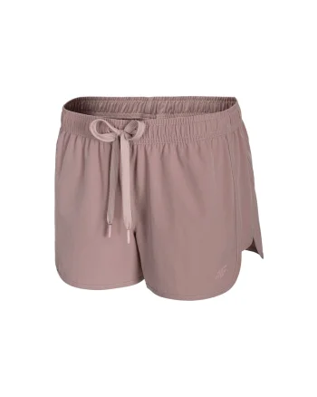 Pantaloni scurti fitness pentr femei,  , roz pudra