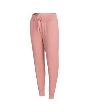 Pantaloni sport dama NOSD4-SPDD300,  Bumbac/Viscoza, Roz