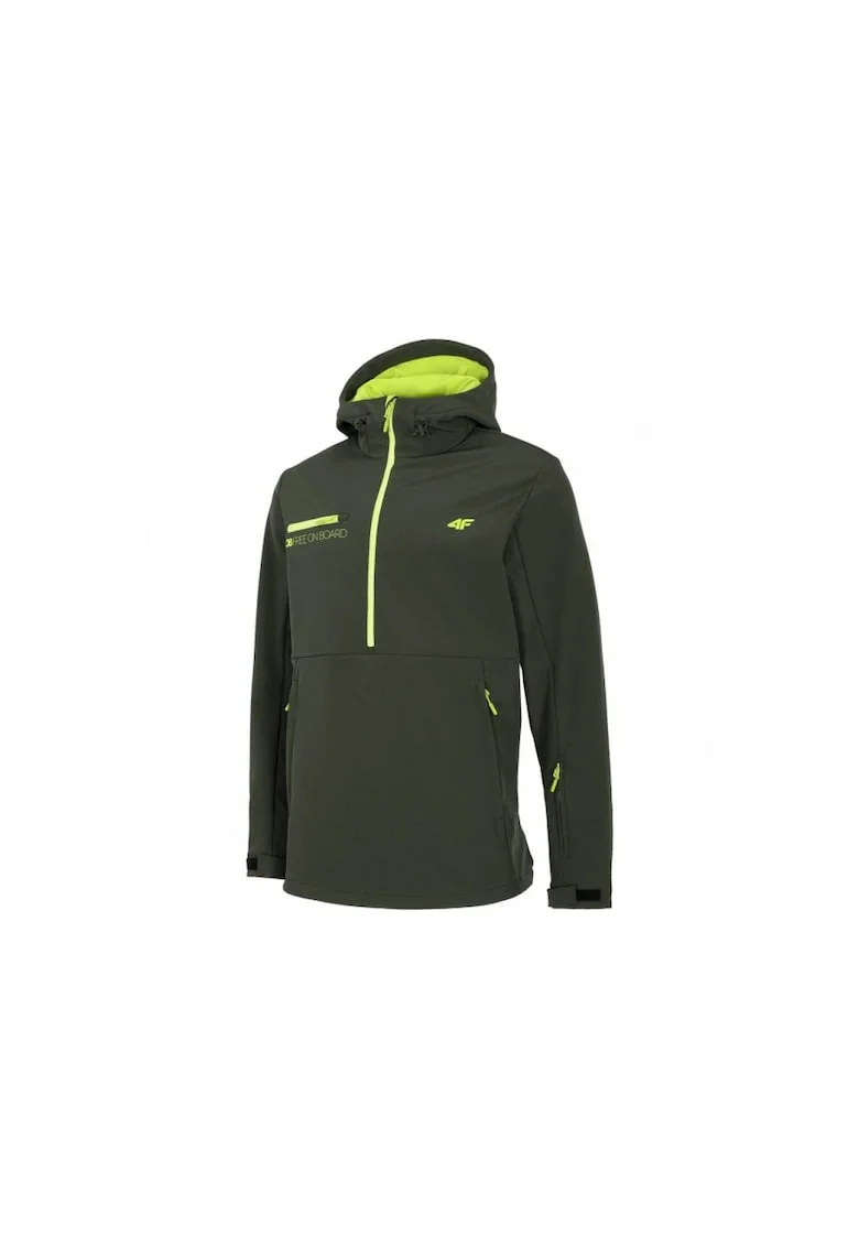 Geaca de snowboard pentru barbati  VERDE