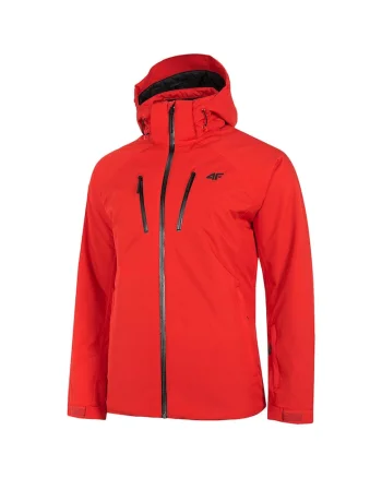 Geaca de ski  barbati, sport, rosu, impermeabila,
