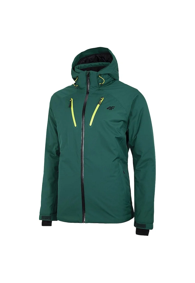 Geaca de ski  barbati, sport, verde, material rezistent,