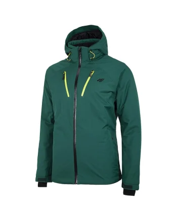 Geaca de ski  barbati, sport, verde, material rezistent,