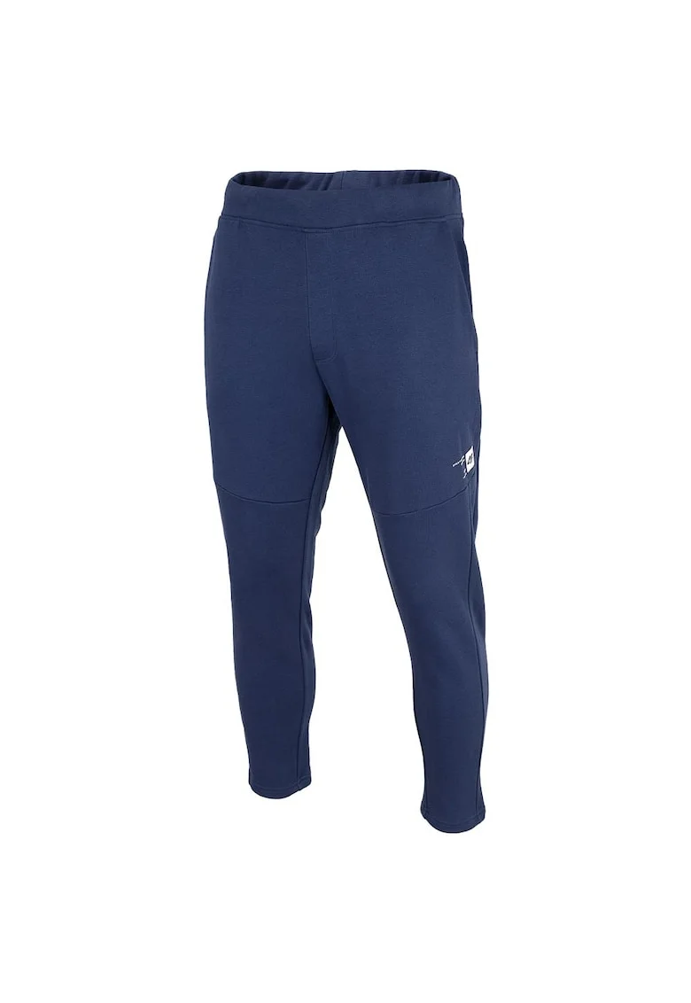 Pantaloni de trening pentru barbati,  H4Z22-SPMD013, bumbac/poliester, bleumarin