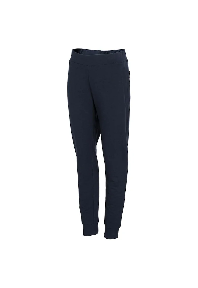 Pantaloni sport dama HOZ20-SPDD600,  Bumbac/Elastan, Albastru inchis