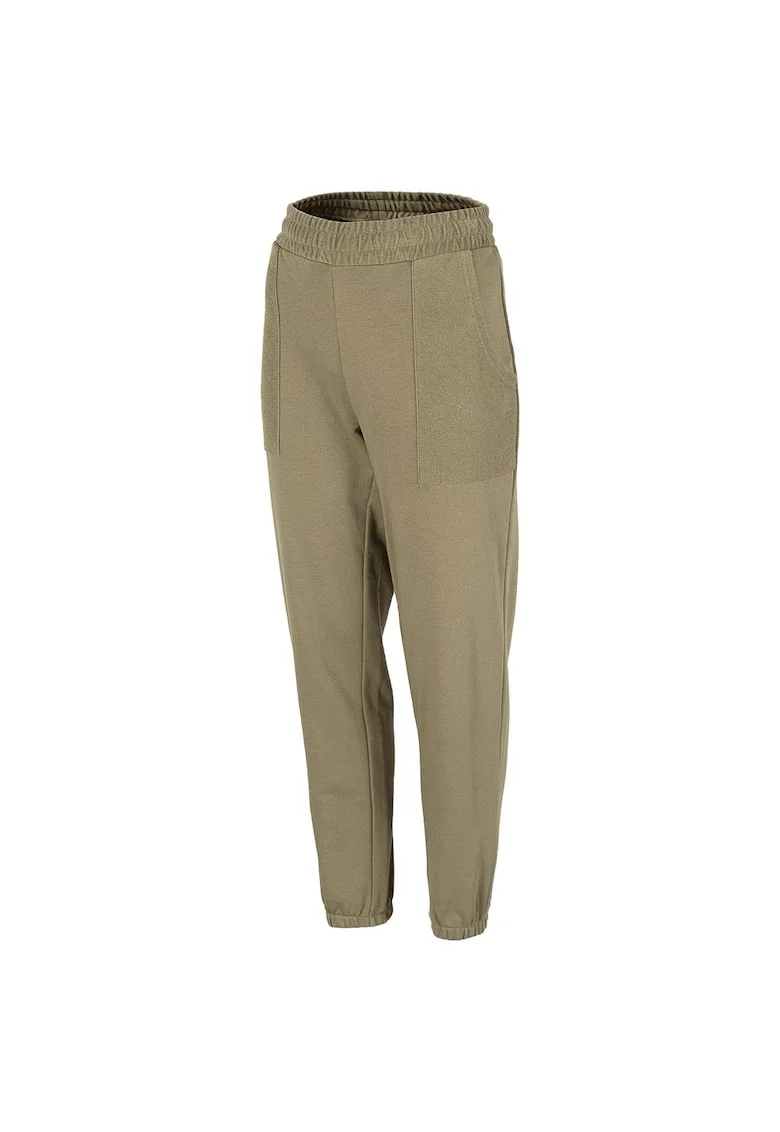 Pantaloni sport dama 5903609363840,  Bumbac/Poliester, Verde