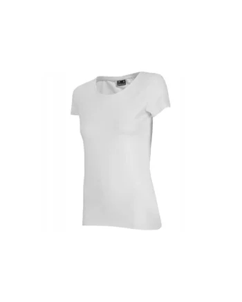Tricou sport pentru femei,  Bumbac, Alb,