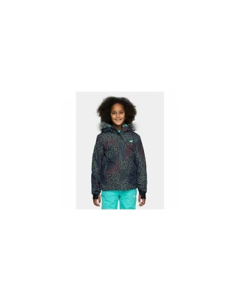 Geaca de schi pentru fete,  Poliester, Multicolor