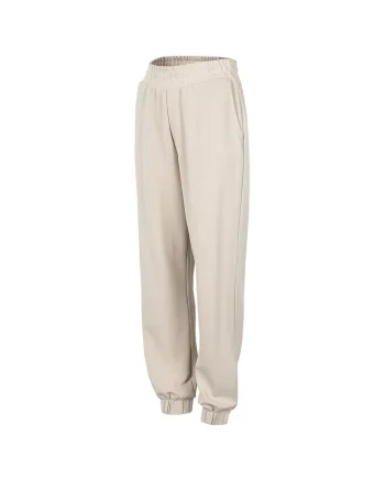 Pantaloni sport dama H4Z22-SPDD022,  Poliester/Modal, Gri