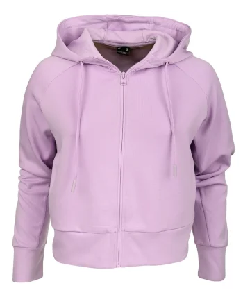 Hanorac de dama,  Bumbac/Poliester, Violet deschis,
