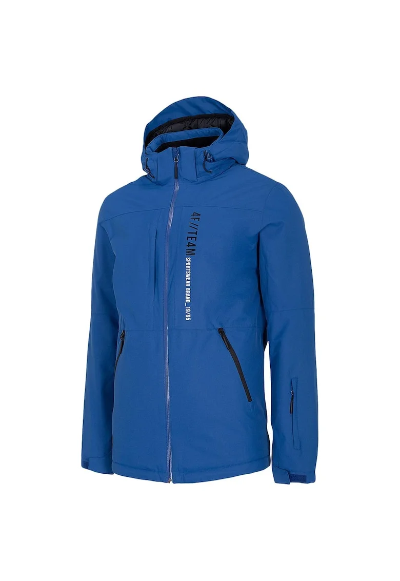 Geaca de ski  barbati, sport, albastru, poliester,