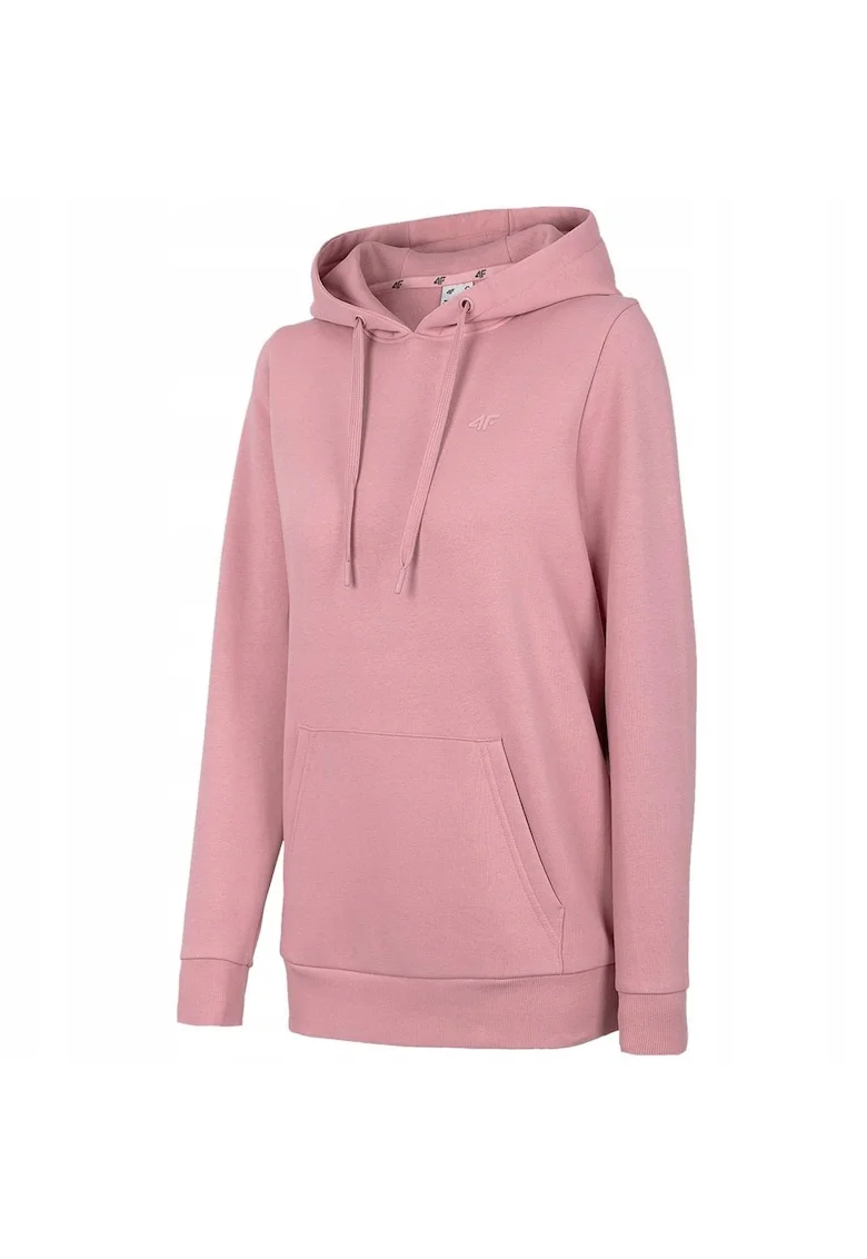 Hanorac sport dama,  Bumbac, Roz,