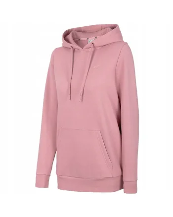 Hanorac sport dama,  Bumbac, Roz,