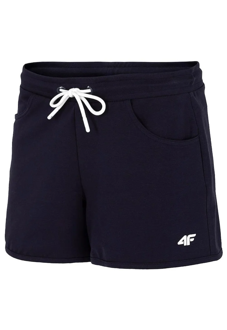 Pantaloni scurti sport dama NOSH4-SKDD001,  Bumbac/Elastan, Bleumarin