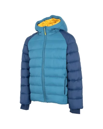 Jacheta sport copii  model HJZ22-JKUMP003, gluga integrata, tehnologie 4FWarm, poliamida,