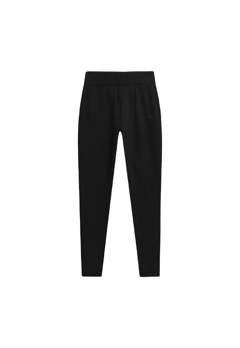 Pantaloni sport dama,  Viscoza, Negru, Negru