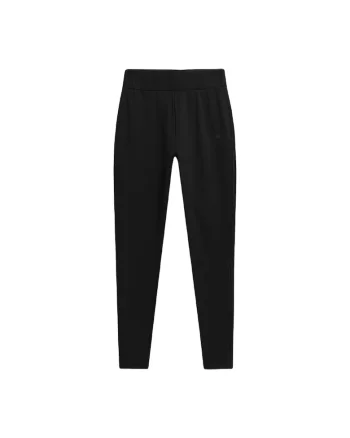 Pantaloni sport dama,  Viscoza, Negru, Negru