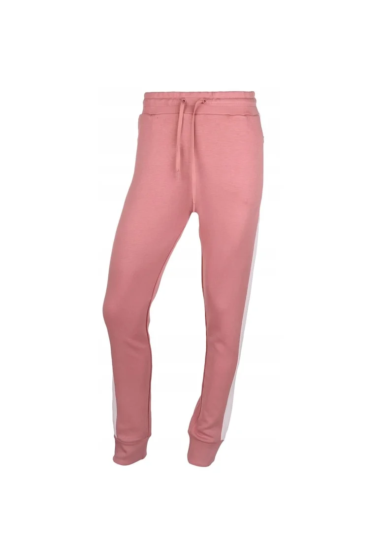 Pantaloni sport dama,  Vascoza/Poliester, Roz - 657488, Roz