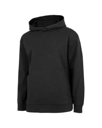 Hanorac sport barbati HOL22-BLM617,  Bumbac/Poliester, Negru