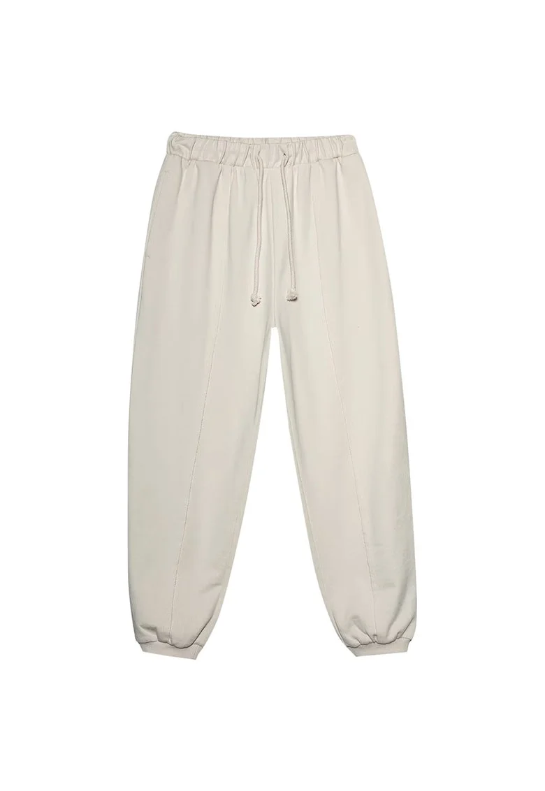 Pantaloni sport dama OTHSS23TTROF175,  Bumbac, Bej