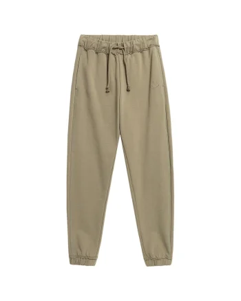 Pantaloni sport dama OTHSS23TTROF173,  Bumbac, Maro