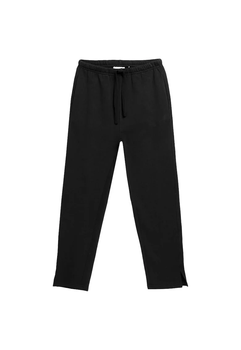 Pantaloni sport dama OTHAW23TTROF436,  Bumbac/Poliester, Negru