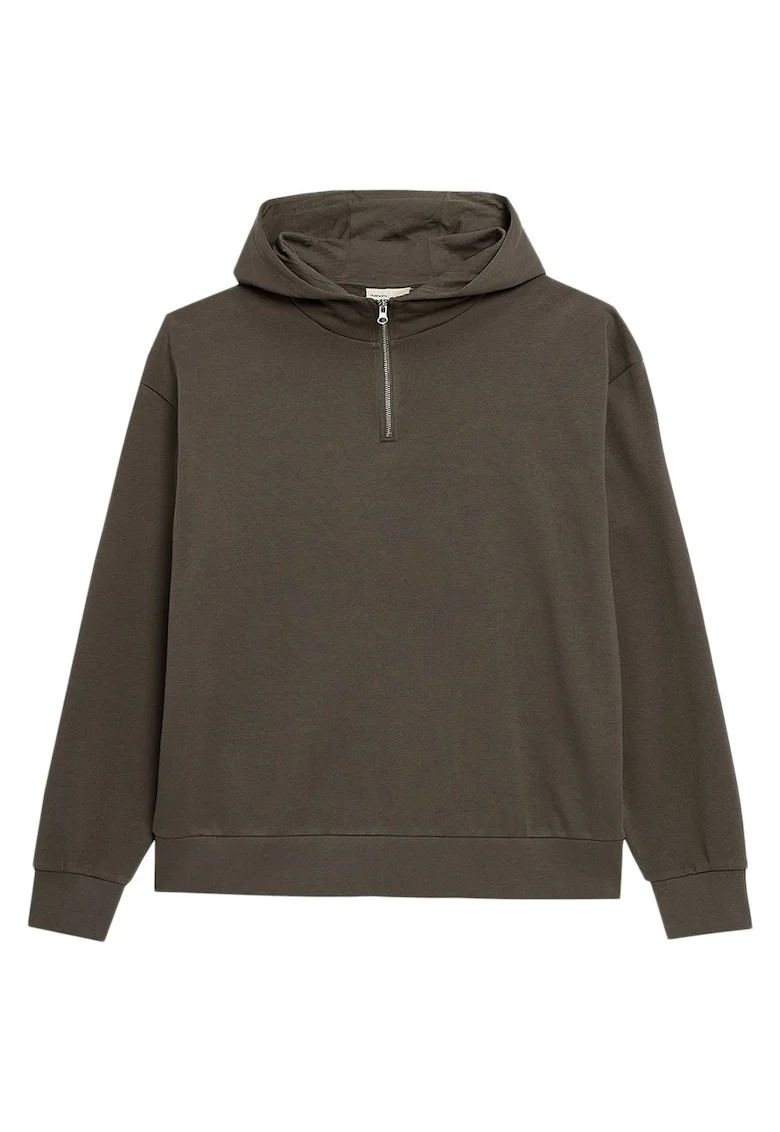 Hanorac sport barbati OTHAW23TSWSM0760,  Bumbac/Poliester, Verde