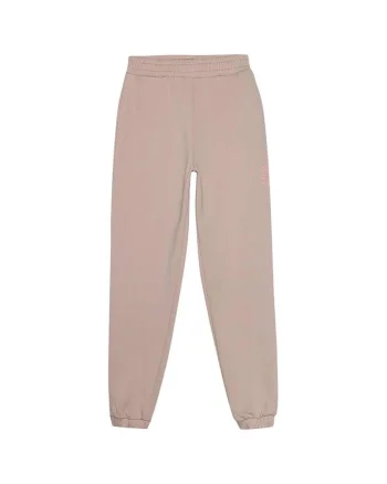 Pantaloni sport dama WSS24TTROF665, 4F, Bumbac/Poliester, Bej