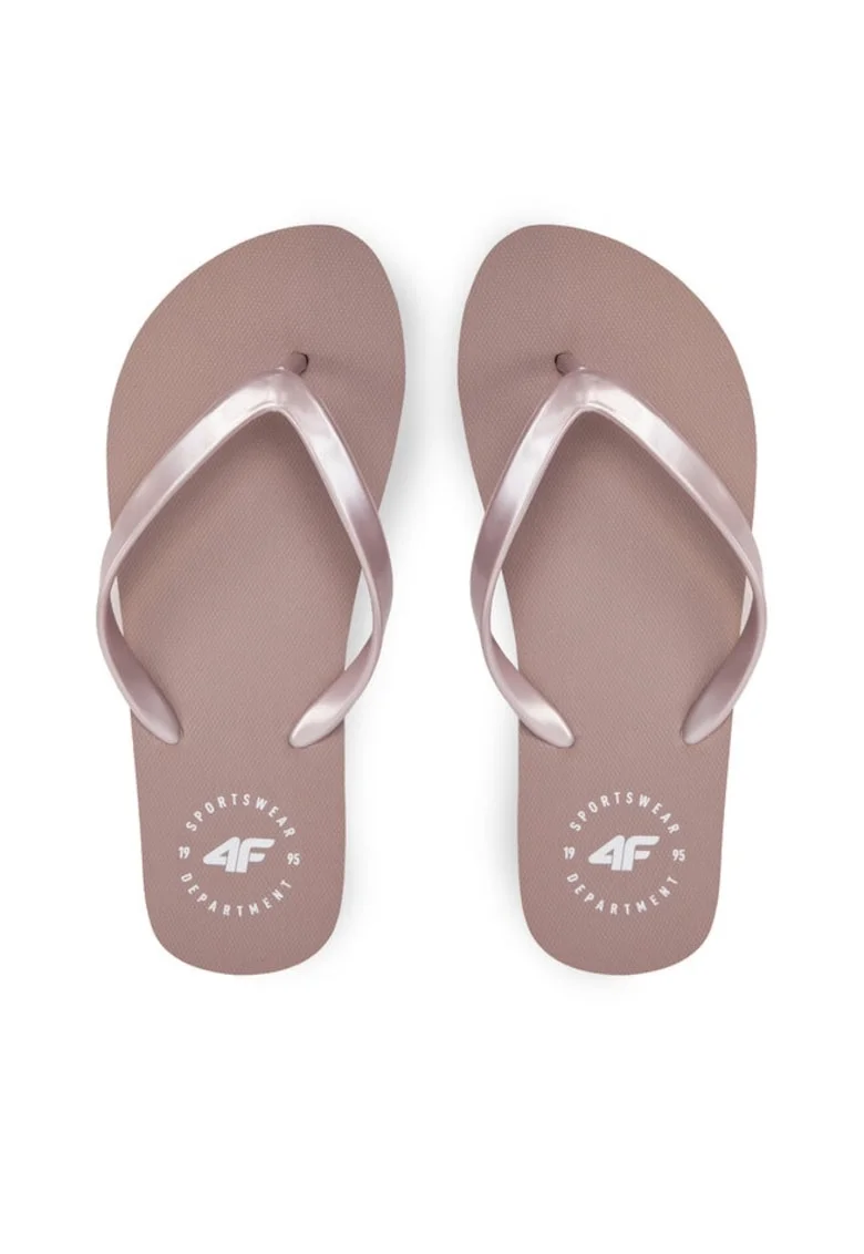 Slapi si papuci sport dama  303383411, Sintetic/Textil, Bej