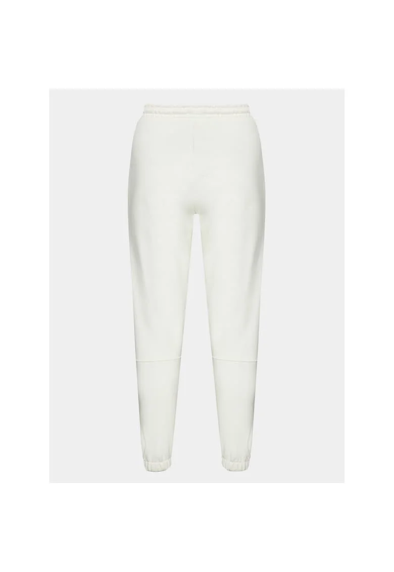Pantaloni sport dama,  302867974, Bumbac, Alb