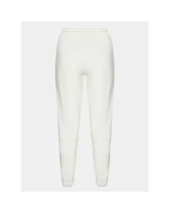 Pantaloni sport dama,  302867974, Bumbac, Alb