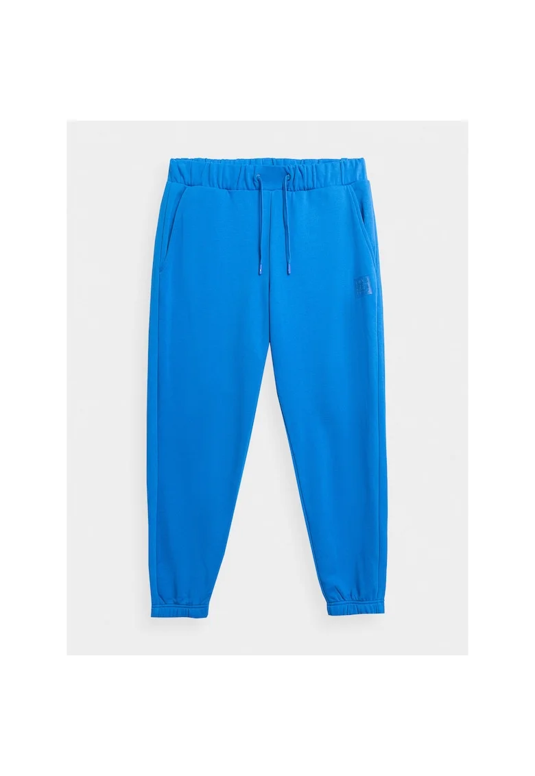 Pantaloni sport barbati,  302880164, Bumbac, Albastru