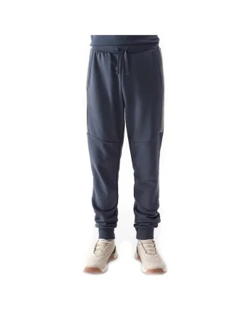 Pantaloni sport copii  model 4FJWSS24TTROM589, confortabili, bumbac/poliester, albastru