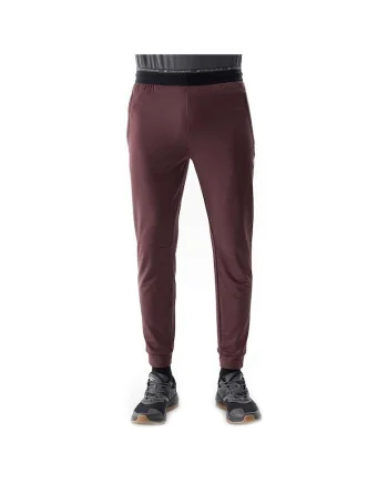Pantaloni sport barbati  4FWSS24TFTRM525, poliester/elastan, maro