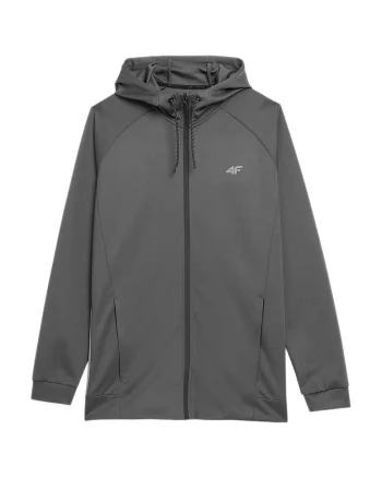 Hanorac sport  croiala regulata, gluga reglabila, doua buzunare cu fermoar, 100% poliester