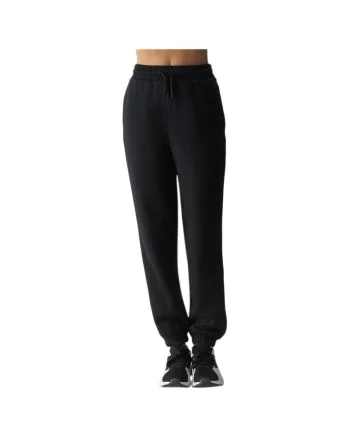 Pantaloni sport dama WAW24TTROF0819, 4F, Bumbac/Poliester, Negru