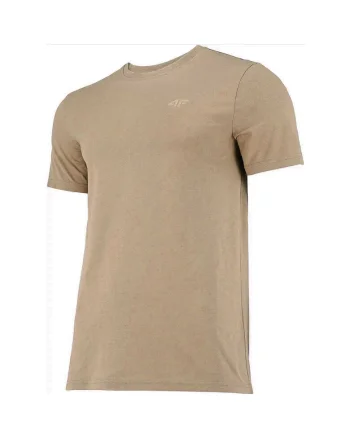 Tricou sport barbati,  Bumbac, Bej, Bej