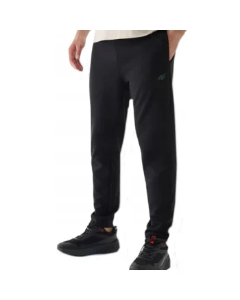 Pantaloni sport barbati,  Bumbac, Negru,