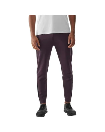 Pantaloni de trening pentru barbati  4FWAW24TFTRM683, poliester/elastan, mov