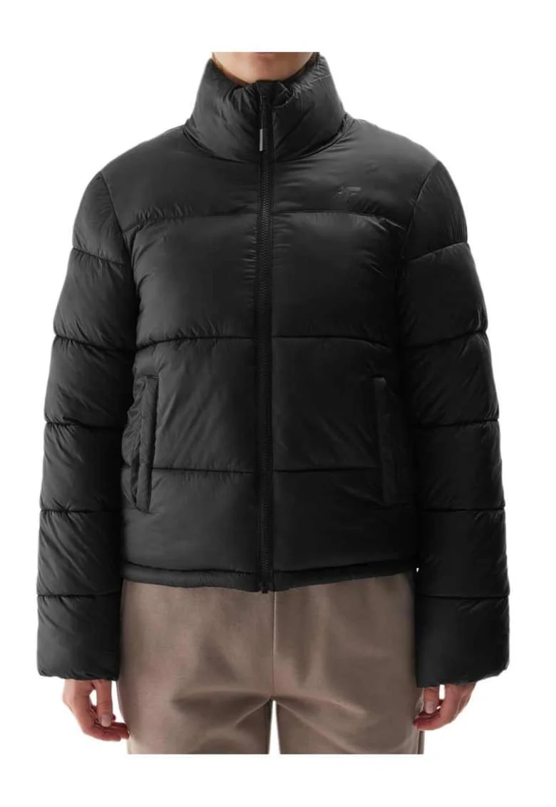 Jacheta matlasata  neagra, hidrofuga, poliamida,